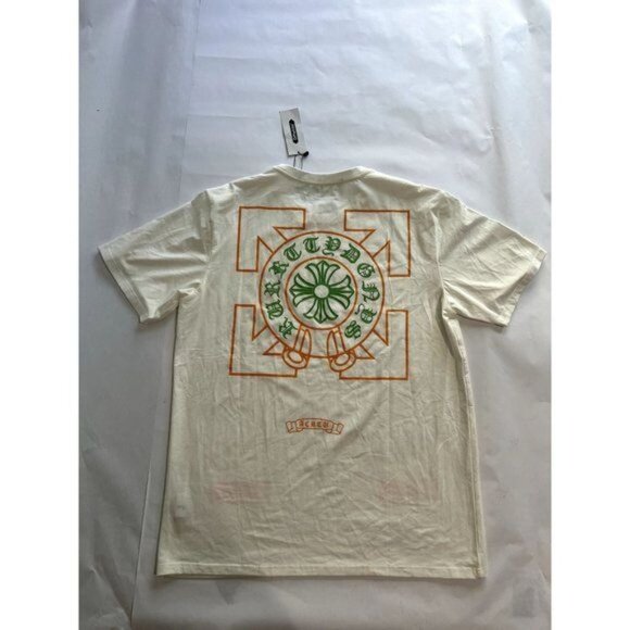 Off-White Graphic Tee Shirt in White Yellow - Picture 2 of 5